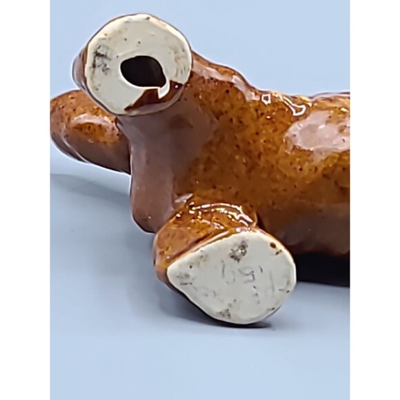 Cocker Spaniel Dog Figurine Brown Ceramic - Picture 13 of 16